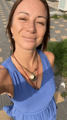 Summer morning in a Samara city park