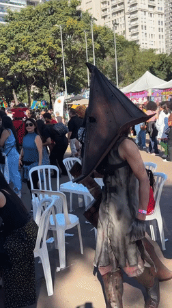 Cosplay festival and stage performances at Ibirapuera Park, São Paulo