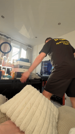 Quiet afternoon moment captured in Mönchengladbach apartment