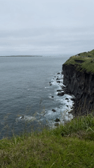 Dawn scenes captured near Seogwipo cliffs and countryside