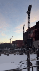 Winter documentation of Chernobyl Nuclear Power Plant site