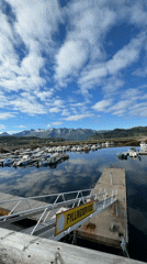 Quiet morning at Ørnes harbor, Norway