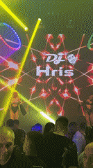 Nightclub performers entertain crowds at DJ Hris event in Burgas