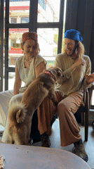 Morning sing-along draws small crowd at Pokhara cafe
