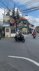 Early morning street life documented in Kuta Selatan