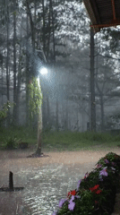 Heavy rain documented across Da Lat, Vietnam morning hours
