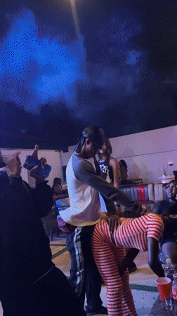 Late-night party at Swank venue, Gura Top, Nigeria
