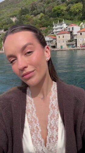 Routine ferry operations and casual moments captured at Montenegro bay